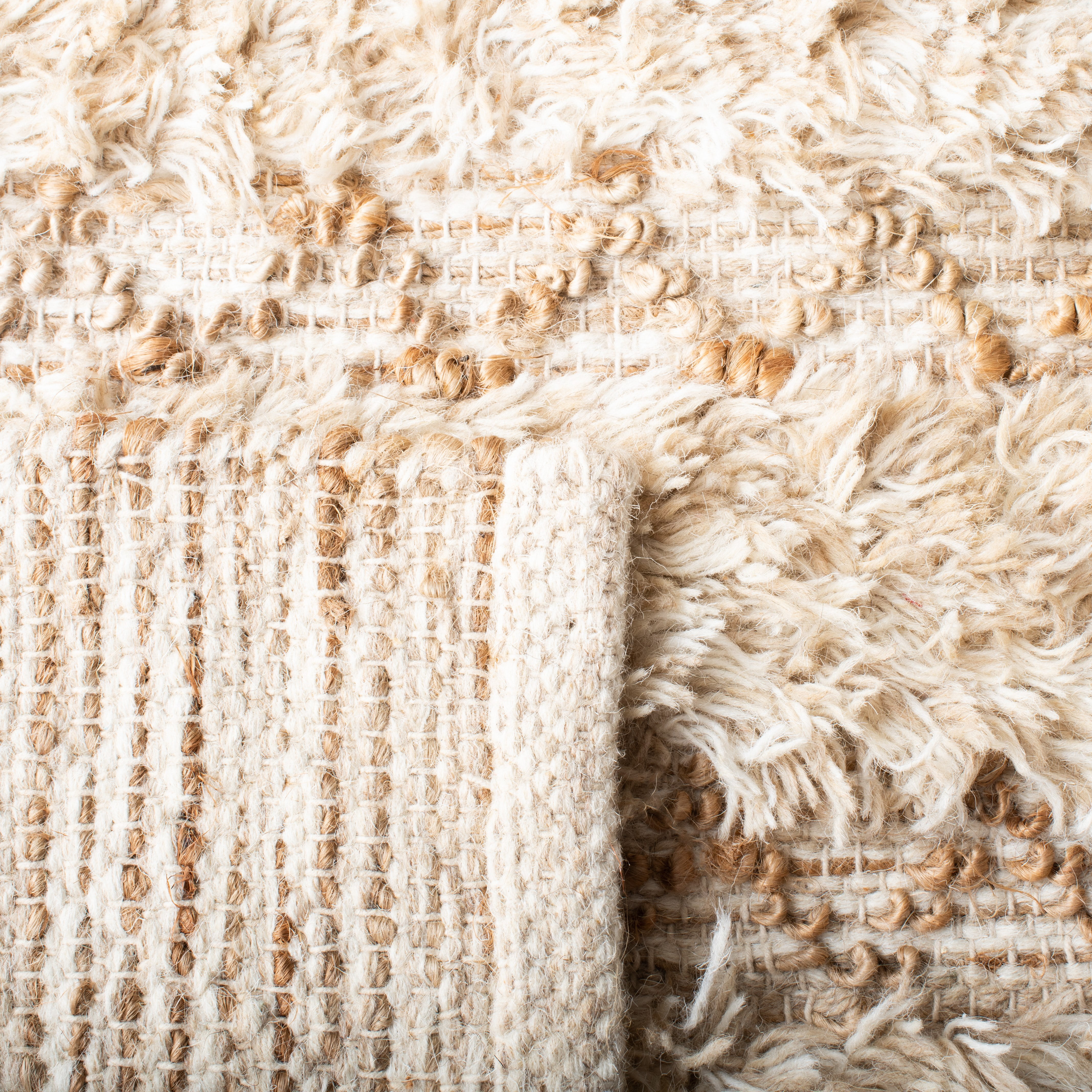 SAFAVIEH Natura Emmit Abstract Area Rug, Beige/Natural, 5' x 8'