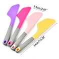 thumbnail image 3 of Silicone Spatula Cream Baking Scraper Non Stick Butter Spatula Heat Resistant Pastry Scraper Kitchen Pastry Tools, 3 of 16
