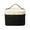 Black, variant on Traveling Backpack Insulated Thermal Lunch Tote Bag for Work Commute Picnic Leakproof Food Cooler Stylish Square Design