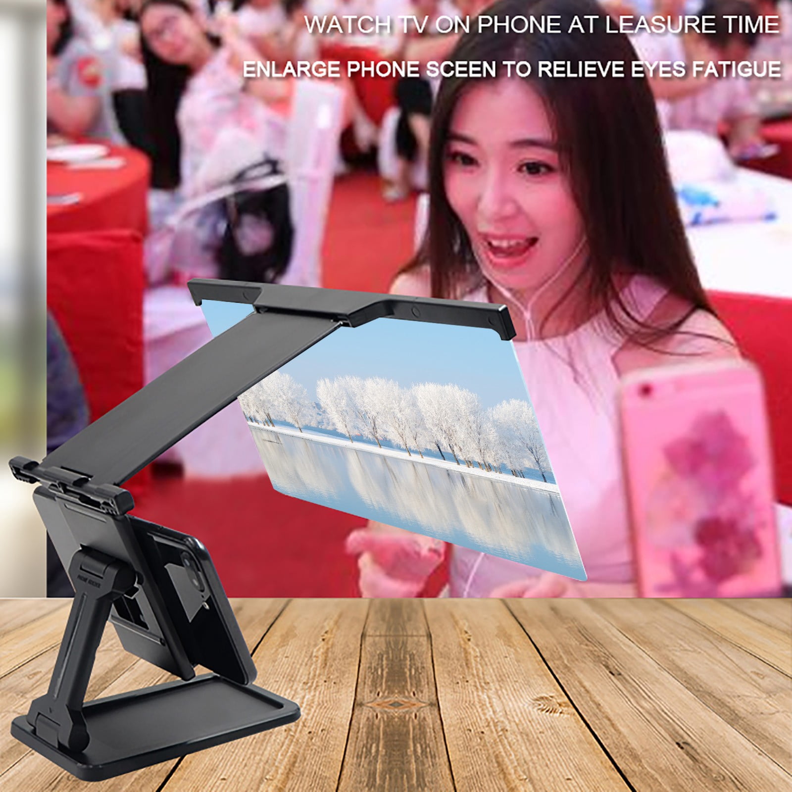 Clearance Electronics Accessories & Supplies Phone Screen Magnifier Enlarger Magnifying Amplifier Projector Bracket Holder Je9153