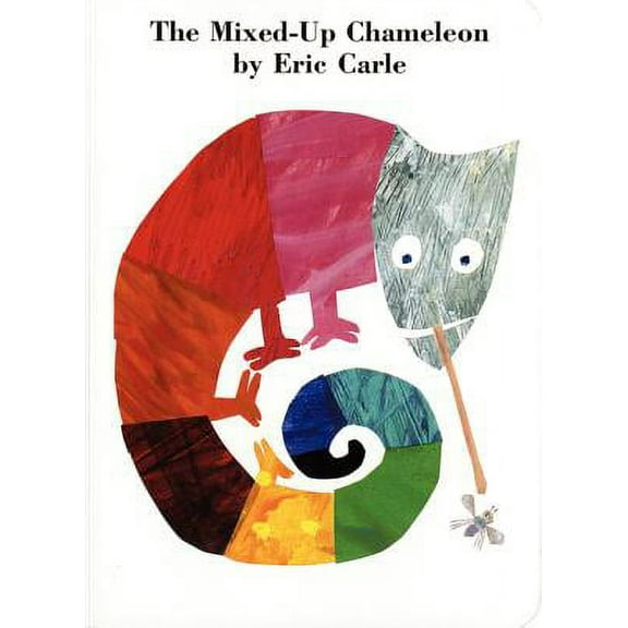 Pre-Owned The Mixed-Up Chameleon Board Book (Hardcover 9780694011476) by Eric Carle