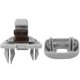 thumbnail image 2 of Fiudx Ofertas de la semana Gancho de sujeción para visera interior gris, soporte de sujeción con hebilla de plástico para visera, 2 of 7