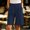 Navy, variant on Women's Wide Leg Shorts Baeitkot Women's High Waisted Shorts Pleated Wide Leg Knee Length Casual Shorts with Pockets for Work Office Pink XL