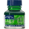 Winsor & Newton Calligraphy, Fountain, Dip, Technical Pen & Airbrush Ink, Leaf Green