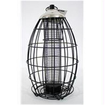 10 Lb Squirrel - Heath Mfg Co P - The Protector Mixed Seed Feeder- Pewter 2 Lb Capacity