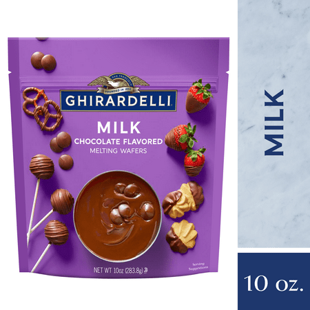 Ghirardelli Milk Chocolate Flavored Melting Wafers - 10oz
