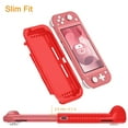 thumbnail image 6 of Fintie Case for Nintendo Switch Lite 2019 - Soft Silicone [Shock Proof] [Anti-Slip] Protective Cover with Ergonomic Grip Design for Switch Lite Console (Red), 6 of 8