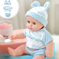thumbnail image 5 of Qocolhg Reborn Dolls Baby Clothes, Baby Doll Clothes Outfits for 12-15 inch Silicone Baby Doll Girl Baby Clothing Sets, Christmas Birthday Gifts for Toddler Ages 1-3, Toys Accessories, 5 of 6