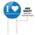 thumbnail image 6 of Acrylic I Love Insurance Cake Topper Party Decoration for Wedding Anniversary Birthday Graduation, 6 of 6