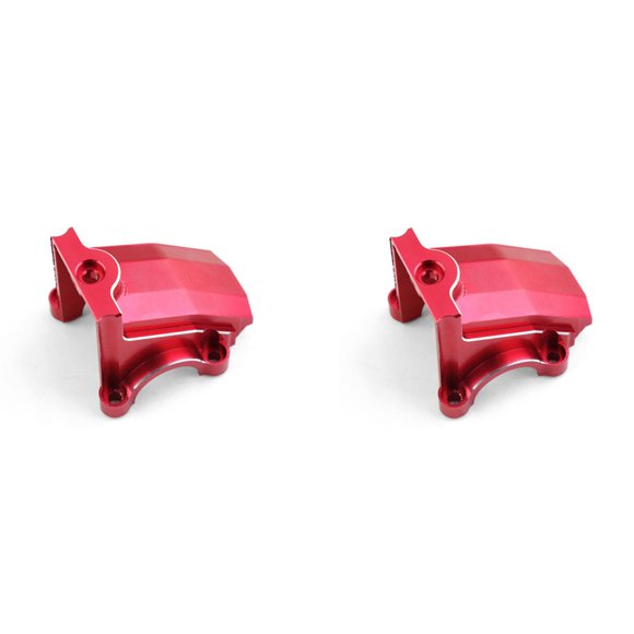 2X Cubierta de la Caja de Cambios de la Cubierta del Diferencial Delantero/Trasero de Metal para 1/5 Xmaxx 6S 8S RC Upgrade Parts,1