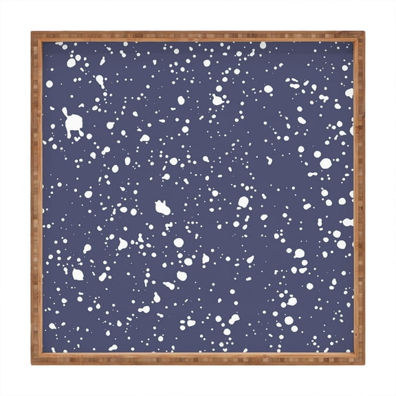 Society6 Emanuela Carratoni Stardust Large Square Bamboo Tray, 16" x 16"