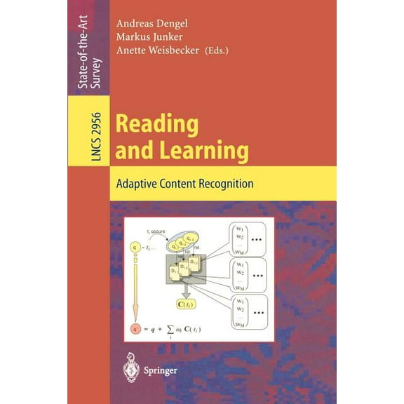 Lecture Notes in Computer Science Reading and Learning: Adaptive Content Recognition, Book 2956, (Paperback)