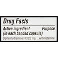 thumbnail image 6 of Equate Allergy Relief Diphenhydramine HCl 25mg Antihistamine Capsules, 100 Count, Compare to Benadryl® Active Ingredient, 6 of 9