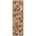 thumbnail image 6 of SAFAVIEH Blossom Leah Floral Flowers Wool Area Rug, Beige/Multi, 6' x 6' Round, 6 of 11