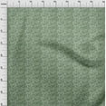 thumbnail image 4 of oneOone Soie Tabby Tissu Vert Jacobée Robe Florale Tissu Tissu Imprimé par la Cour 42 Pouces de Large, 4 of 4