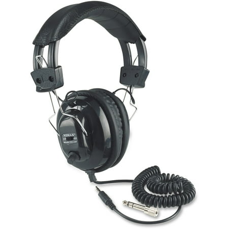 Amplivox Deluxe Stereo Headphones - AmpliVox, APLSL1002, Deluxe Stereo Headphones, 1, Black