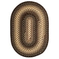 thumbnail image 1 of Homespice Oval Outdoor Braided Rugs, 20-Inch by 30-Inch, Driftwood, 1 of 1