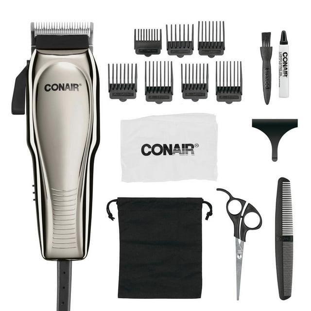 Juego de peluquería Conair Barber Shop HC227ES Plateado