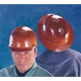 thumbnail image 3 of MSA 454672 Skullgard Full-Brim Hard Hat with Staz-on Pinlock Suspension  Non-slotted Cap, Made of Phenolic Resin, Radiant Heat Loads up to 350F - Standard Size in Brown, 3 of 5