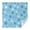 Blue Dog Paw-1, variant on Blue Dog Paw Footprint Square Tablecloth,Waterproof Square Table Cover,Wipeable Spillproof Washable Table Cover for Home Kitchen Party Decor 42"X42"(107x107cm)