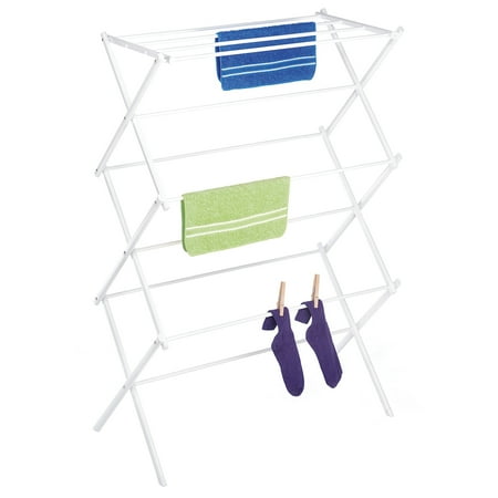 Whitmor Folding Drying Rack White