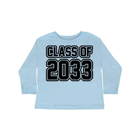 

Inktastic class of 2033 Gift Toddler Boy or Toddler Girl Long Sleeve T-Shirt