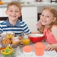 thumbnail image 2 of Shisuyan 1 Set Children Breakfast Cup Combined Milk Cup Food Box Portable Breakfast Cup, 2 of 8