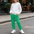 thumbnail image 6 of Miqool Kids 2 Piece Cotton Sweatsuit Crewneck Sweatshirt and Elastic Waist Jogger Sweatpants Set Long Sleeve Pullover Top for Boys 1-12 Years, 6 of 9