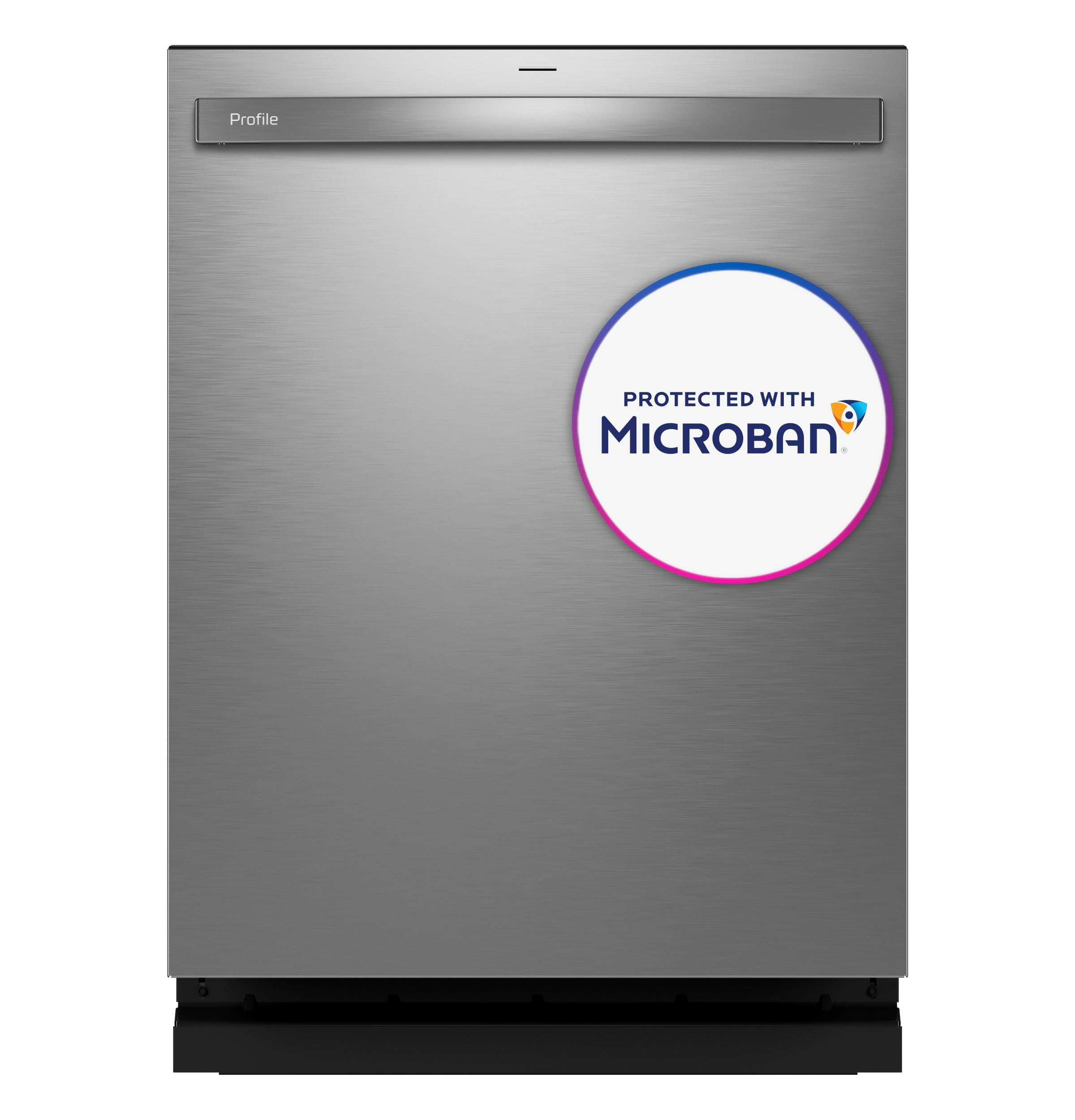 Ge Profile Pdt715s 24" Wide 16 Place Setting Built-In Top Control Dishwasher - Fingerprint