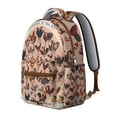 thumbnail image 2 of Stylish Small Backpack with Rustic Farm Coop and Chicken Designs, Lightweight Travel Bag for Daily Commute, 2 of 6