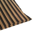 thumbnail image 7 of Brown Stripes 16x16 Inch Plush Velvet Pillowcase Double Sided Print, Hidden Zipper, 7 of 7