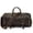 Dark brown, variant on The Bard Weekender | Handmade Leather Duffle Bag