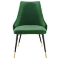 thumbnail image 5 of Modway Adorn Dining Side Chair Performance Velvet Set of 2 in Emerald, 5 of 8
