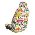 thumbnail image 3 of Picia Transports with Animals Print Waterproof Sweating Car Seat Cover for Post Gym Workout, Running, Beach and Hiking, Universal Fit Anti-Slip Bucket Seat Protector, 3 of 5