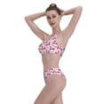 thumbnail image 6 of Picia Bike with Donut Wheels Women's High Waisted Bikini Scoop Neck Swimsuit Two Pieces Bathing Suit-X-Large, 6 of 8