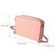 thumbnail image 2 of Bolso de hombro con cadena para mujer, bolso de hombro de PU Vintage con cremallera ajustable de gran capacidad, tamaño libre rosa Sailing, 2 of 10