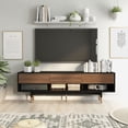 thumbnail image 3 of Furniture of America Zuna 3-Drawer TV Stand for TVs up to 70", Black, 3 of 10