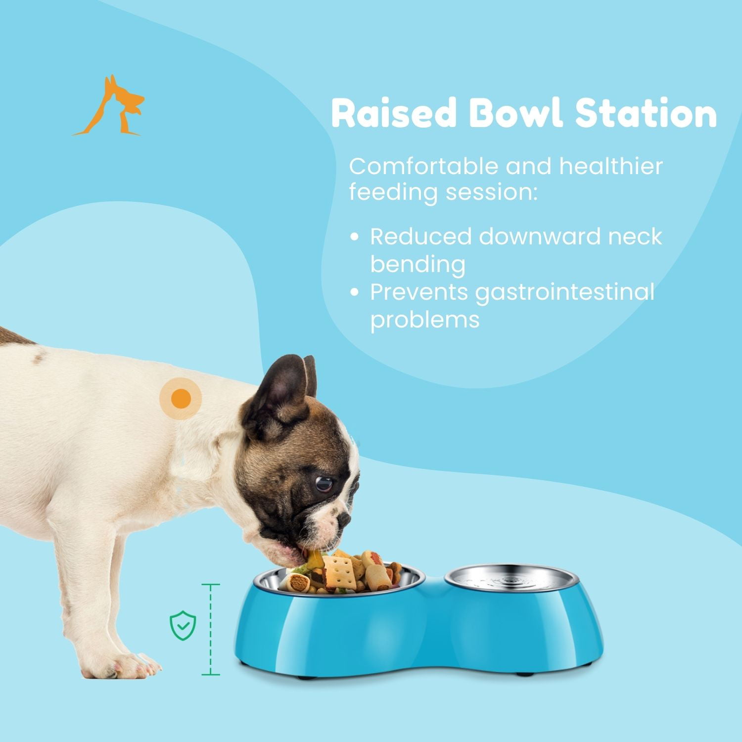 BirdRock Home 8-oz Tpu Dog/Cat Bowl(S) with Stand (2 Bowls) in the Food &  Water Bowls department at