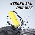 thumbnail image 2 of HIBIBUD Yellow 9 LED UV Flashlight Keychain,Handheld Portable for Camping,Nail Curing,Currency, 2 of 7