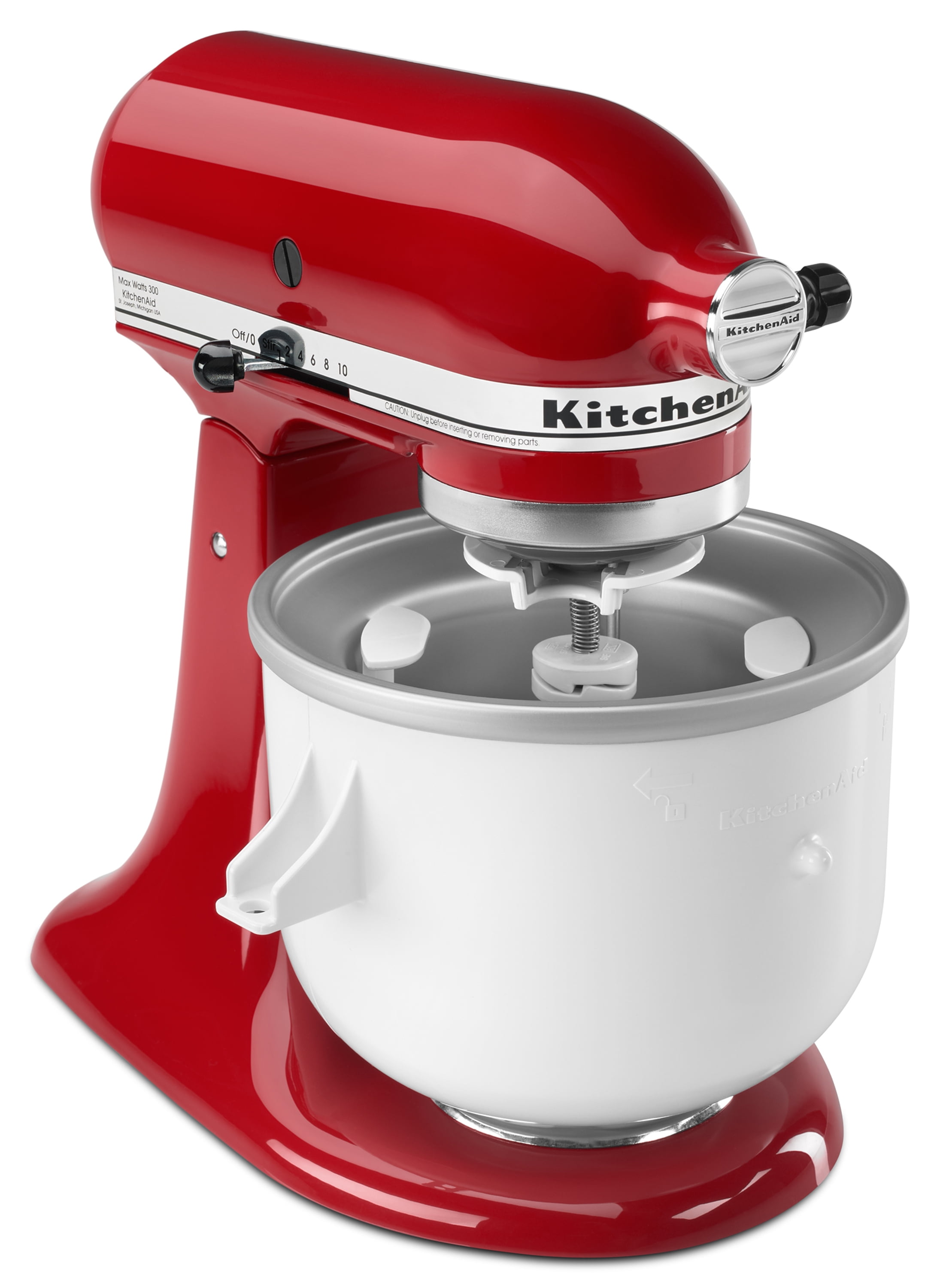 Whirlpool KitchenAid Ice Cream Maker Stand with Mixer Attachment KICA0WH