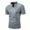 Silver, variant on ZVNAΖH Mens 70s Shirt Short Sleeve Sequin Stand Up Collar Top Party Disco Outfit Bar Prom Costume Bright Color Nightclub Tees