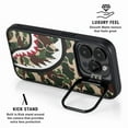 thumbnail image 2 of Skinit Shark Teeth Street Camo iPhone 16 Pro Max Kickstand Case, 2 of 4