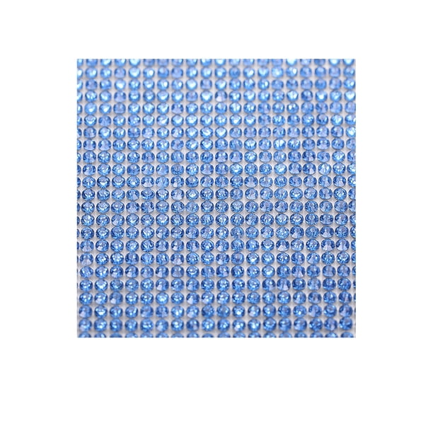 Pegatina de cinta de diamantes de imitación Moyic Cristal para Teléfono de Coche Azul Claro 8 Cinta de Doble Cara Type2 NO2