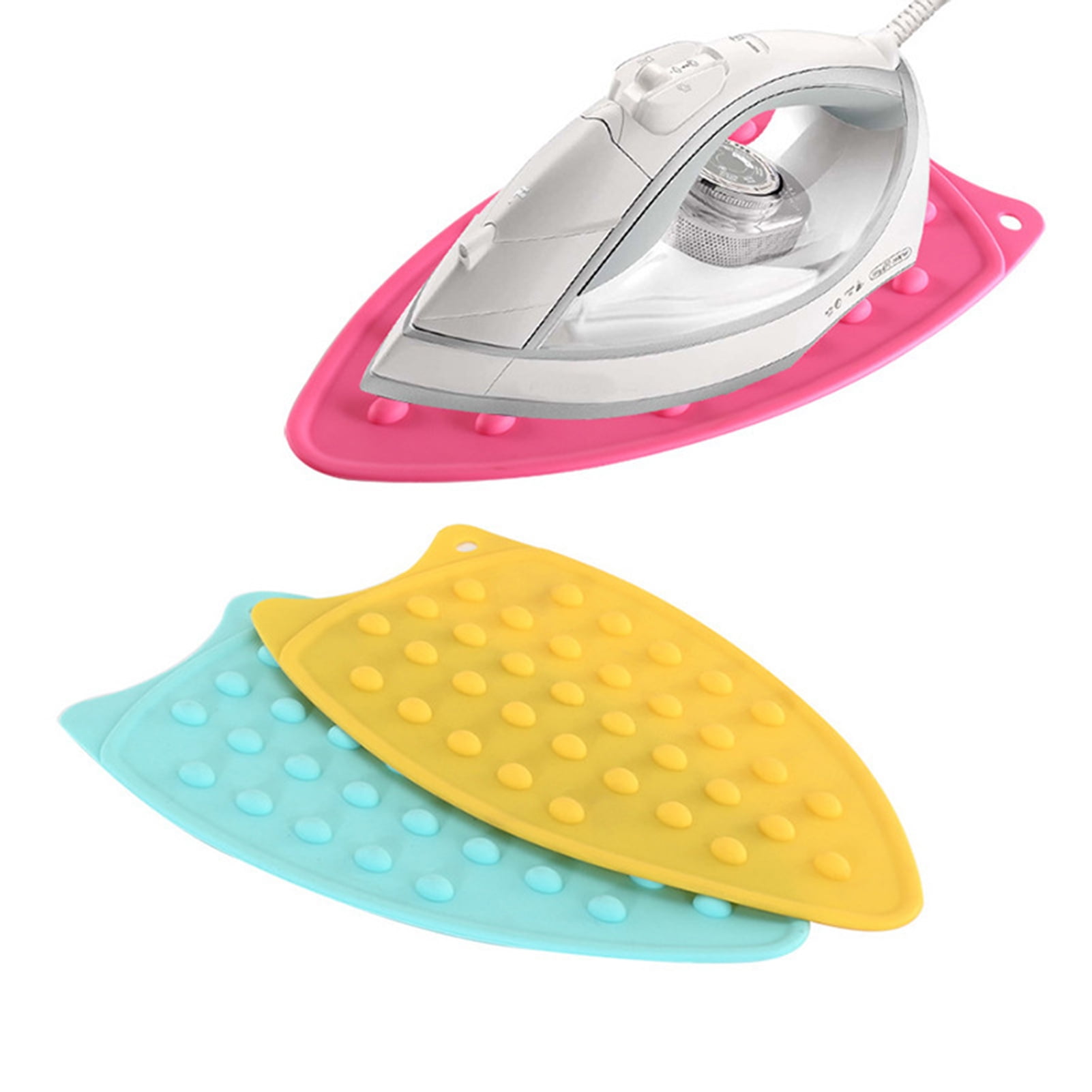 xigua Beach Ironing Mat with Silicone Rest Pad, Foldable Quilted