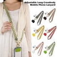 thumbnail image 3 of Wmool iversal Cross Bo Nylon Patch one Lanyard Mobile Ropes one I0L5, 3 of 8