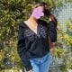 thumbnail image 2 of Sudadera con capucha y cremallera Y2k para mujer, con estampado estético, con esqueleto de diamantes de imitación, estilo urbano de los años 90, 2 of 5