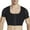 Black, variant on POIUYTR Mens Gynecomastia Compression Corset Chest Binder Slimming Shirt Shapewear Undershirt Breathable Slim Fit Tops