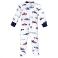 thumbnail image 3 of Hudson Baby Infant Boy Plush Sleep and Play, Cars, 0-3 Months, 3 of 4