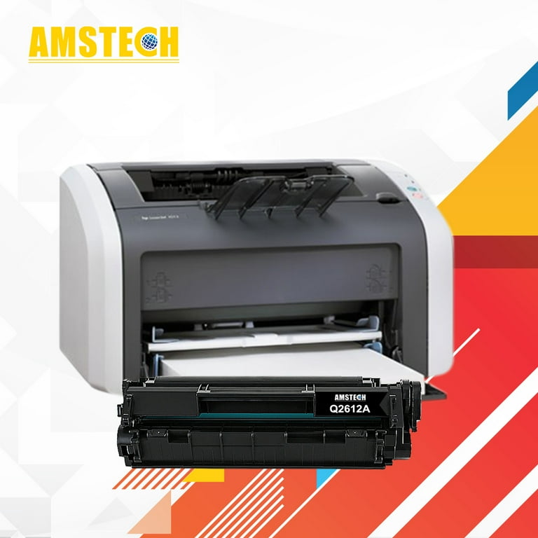 Used 4PK Q2612A 12A Toner Cartridge For HP LaserJet 3050 3052 3055 M1319 M1319f 1010 156131925353