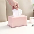 thumbnail image 4 of Kiskick Tissue Box Classic Sturdy PP Multipurpose Paper Case for Living Room Office Napkin Holder, 4 of 7